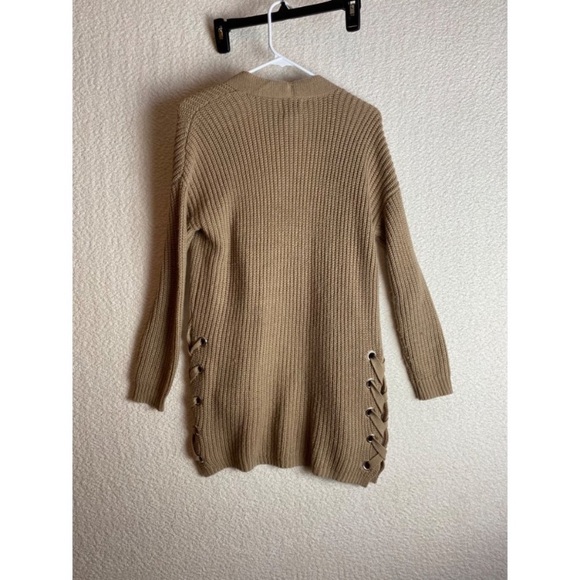 Arizona Jean Company • Light Brown Cardigan Sweater 🤎 - Picture 7 of 9